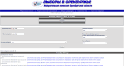 Desktop Screenshot of orenburg.vybory.izbirkom.ru